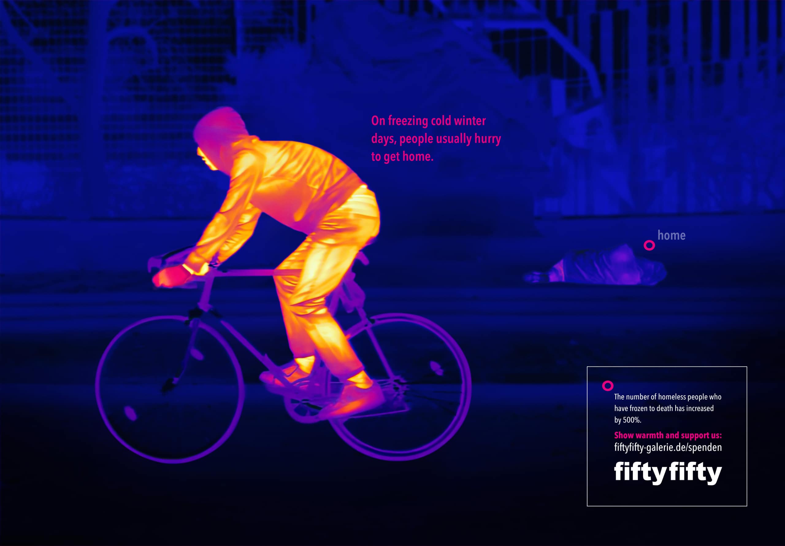 19 Havas Germany Fiftyfifty Winter In Germany Bike Print